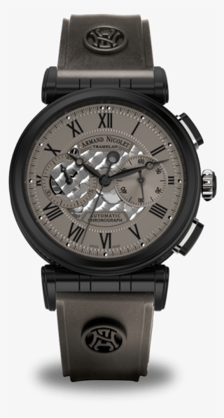 Black D - L - C - Stainless Steel 316l With Black Rubber - Watch