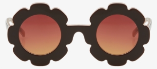 Chocolate Layer Pixie Sunglasses - Sunglasses