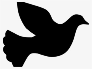 Turtle Dove Clipart Silhouette - Confirmation Dove Silhouette - 640x480 ...