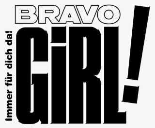 Logo Black And White - Bravo Girl