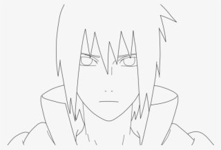 Sasuke Para Colorear Sasuke Uchiha Lineart By Grekck - Dibujo De Sasuke Facil