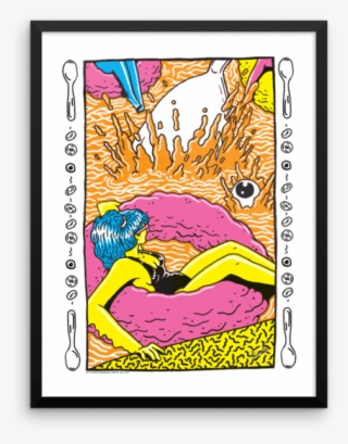 "don't Eat My Cereal" Art Print By Fiedler - Illustration