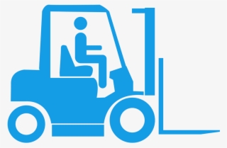 Vector Black And White Library Nissan Picker Truck - Forklift Logo