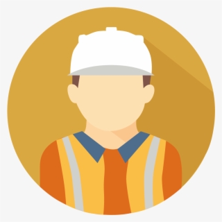 Contract Clipart Construction Labour Work - Construction Worker Icon Png