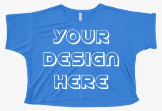 Bella Canvas 8881 Women's Flowy Boxy Tshirt - Alexandra Stan Get Back