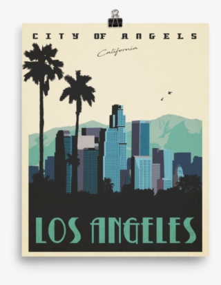 Los Angeles Travel Poster - Las Angeles Travel Poster