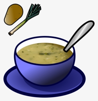 Svg Royalty Free Stock Soup Vector Cream - Leek And Potato Soup Clipart
