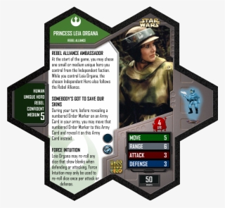 Figure Card - - Star Wars Heroscape Card