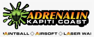 Adrenalin Kapiti Coast Paintball Low Impact Paintball - Graphic Design