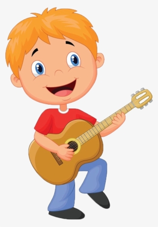 Guitarist Cartoon Clip Art - Play The Guitar Clipart