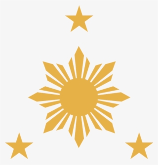 The Three Star And The Sun - Sun In The Philippine Flag