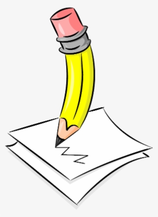 Writing Pencil Clipart 19 Pencil Writing Black And - Clip Art