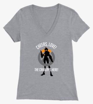 Overwatch Tracer Cheers Love Women's V Neck T Shirt - Shirt