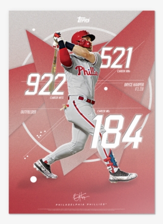 Bryce Harper - Bryce Harper Phillies Poster