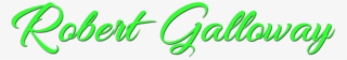 Robert Galloway - Calligraphy