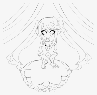 #junko #enoshima #enoshima Junko Icons #junko Enoshima - Line Art
