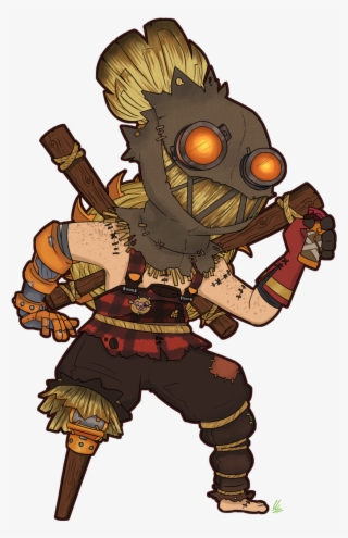 I Did Some Line Art Of One Of My Favorite Junkrat Skins - Cartoon