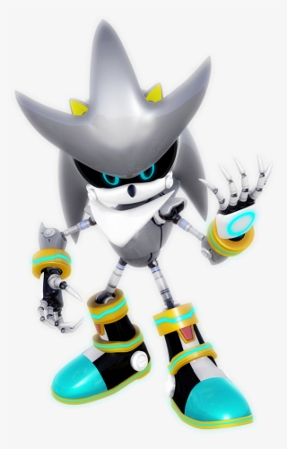 Metal Silver The Hedgehog