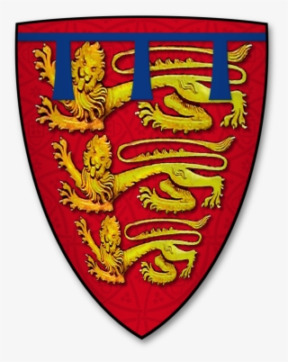 K 066 Coat Of Arms Edward Of Caernarvon, Prince Of - Tours De Aquitaine Coat Of Arms