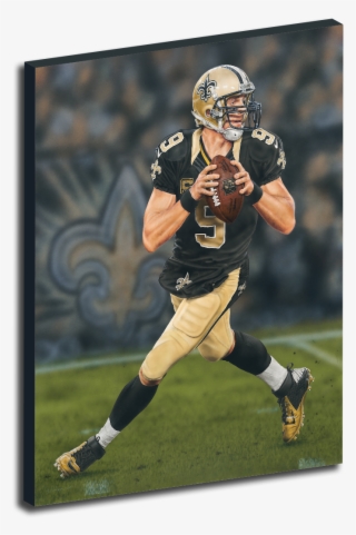 Drew Brees Painting By Armando Villarreal