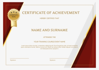 Certificate Png Free Download - Border Certificate Png
