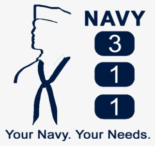 Click To View This Navy 311 Logo - Graphic Design