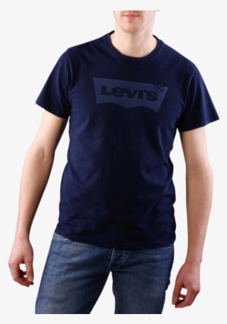 S Housemark Graphic T-shirt Laser Indigo - Man