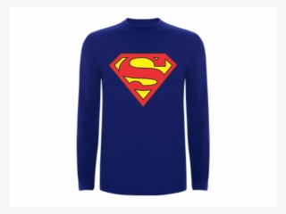 T Shirt Ls Superman - Superman Logo