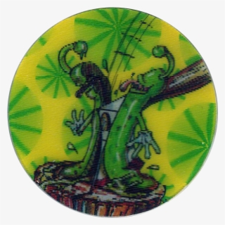 Slug > Series 2 Slammer Stickers 08 Splittin' Slug - Slug Pogs