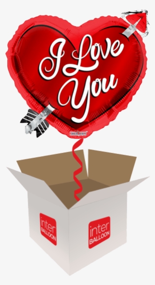 I Love You Arrow Heart - Love You Roses Hearts