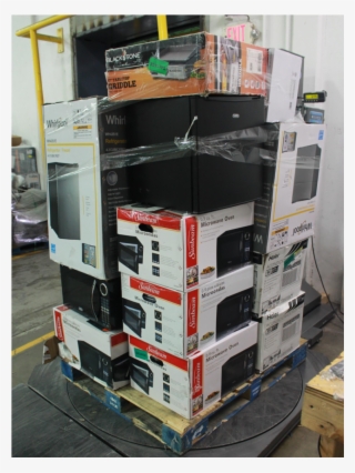 Pallet 16 Pcs Microwaves, Bar Refrigerators & Water - Shelf