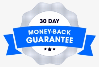 There Are No Refunds After The First 30 Days - 30 Day Money Back Guarantee Blue