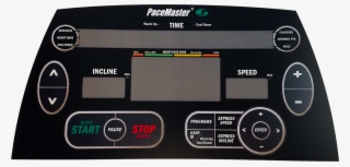 Graphic Overlay For Treadmill - Exercise Machine