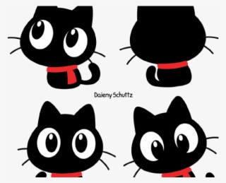 Whiskers Clipart Kawaii Cat - Cartoon