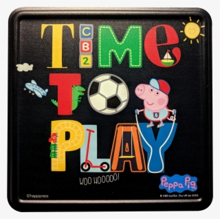Bottle Green George Time To Play Door Sign - Cartoon