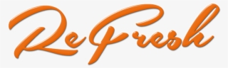 Refreshlogonew - Calligraphy