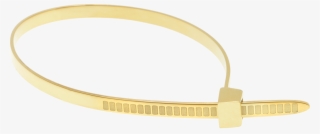 Zip Tie Bracelet - Gold Zip Ties - 1024x430 PNG Download - PNGkit