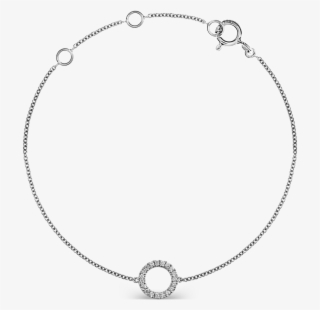 White Gold Bracelet, Pu14016-obd V - Necklace