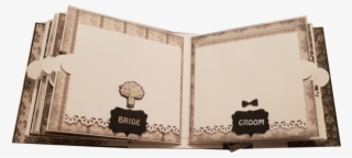 Black & White Wedding Album - Illustration