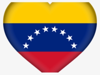 Venezuela Clipart Heart - Venezuela Flag Icon Png