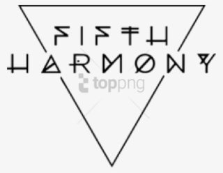 Free Png Fifth Harmony Logo Diamond Png Image With - Logo De Fifth Harmony