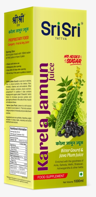 Sri Sri Tattva Karela Jamun Juice - Sri Sri Karela Jamun Juice