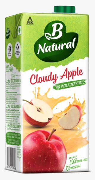 B Natural Cloudy Apple Drinks - Juicebox
