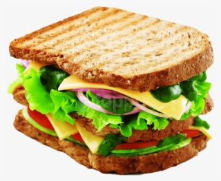 Burger And Sandwich Transparent Png - Bad Food Combination