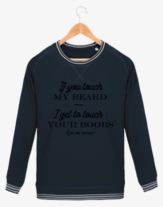 Sweatshirt Crew Neck Men Stanley Strolls Tipped If - Long-sleeved T-shirt