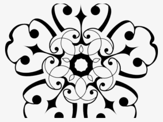 Bw Clipart Flower - Mehndi Sikhne Ka Tarika Bataye