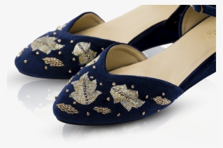 Midnight Petals Blue - Basic Pump