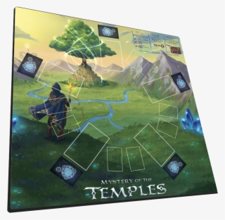 Mystery Of The Temples Playmat - Tabletop Game