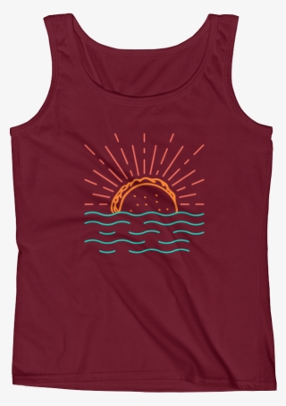 Taco Sunrise Tank - Macaroon