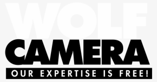 Wolf Camera Logo Black And White - Wolf Camera